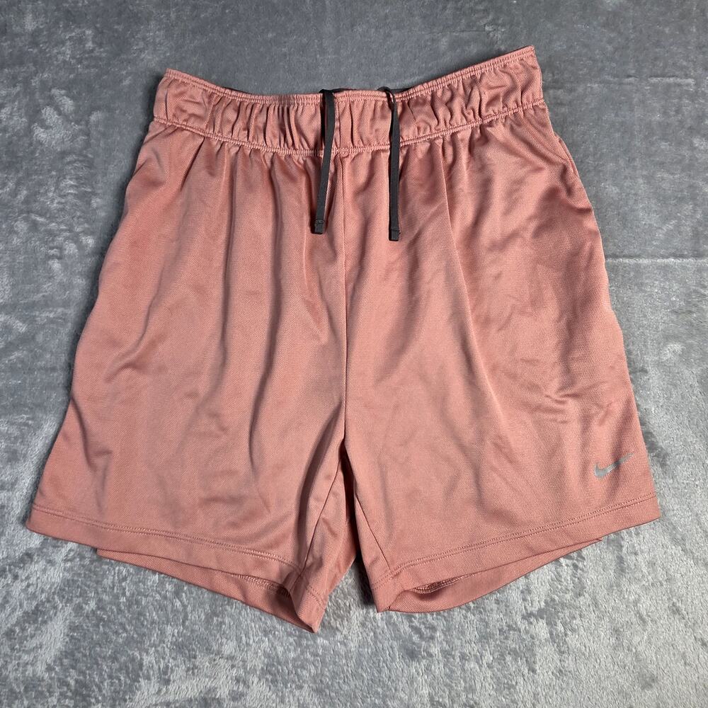 Nike Dri-FIT Shorts Womens Small Pink Excellent DX6024-618 Athletic Training